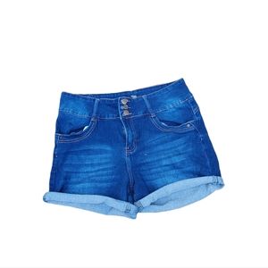 Always Friday Friday Always Shorts 18 Jeans Denim Roll Cup Med Blue Woma…